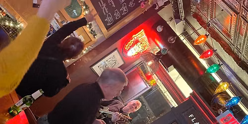 Frank solo at Flat Iron Tap