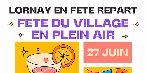 F\u00eate du village en plein air