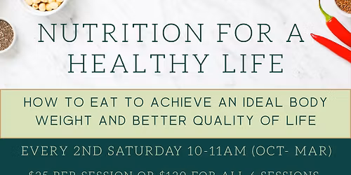 Nutrition for a Healthy Life