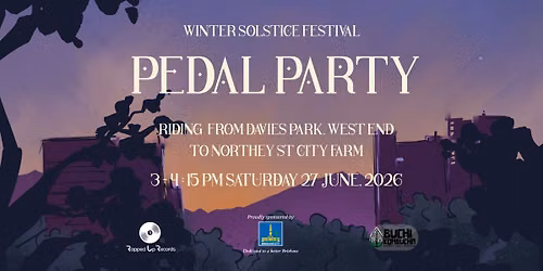 Pedal Party - Northey Street Solstice Festival 2026