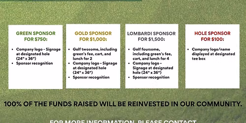 Fairways Fore Friends 2026 Golf Outing