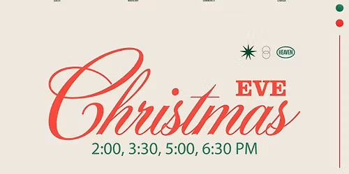Christmas Eve - South Jordan Campus