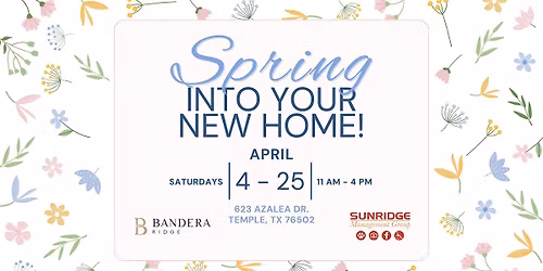 Open House - Spring Into Your New Home at Bandera Ridge Apartments!
