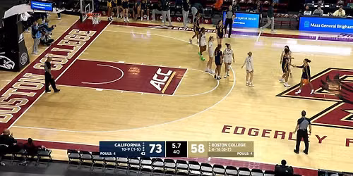 Wake Forest Demon Deacons Women's Basketball vs. California Golden Bears Women's Basketball