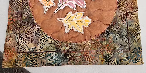 Glue Printing on Fabric