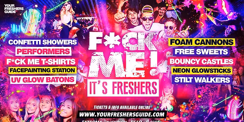 F*CK ME It's Freshers | Hanley Freshers 2025 - Keele & Staffordshire