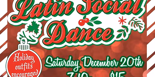 Baile social de diciembre