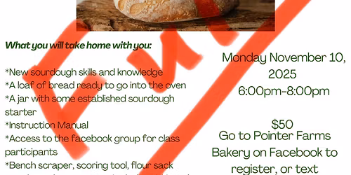 Beginning Sourdough Class