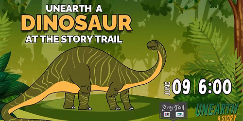 Unearth a Dinosaur at the Bob Amos Story Trail