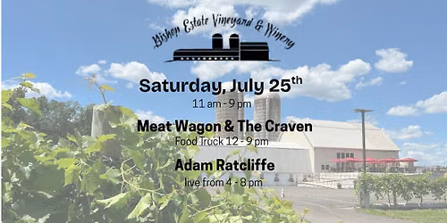 The Craven & Meat Wagon Food Truck w\/Adam Ratcliffe live Bishop Estate