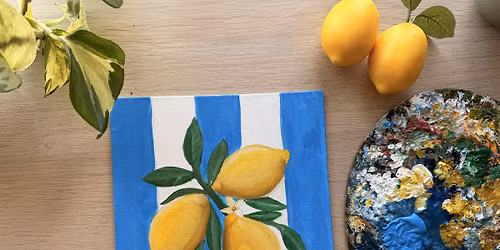 Summer Acrylic Painting Workshop: Lemon