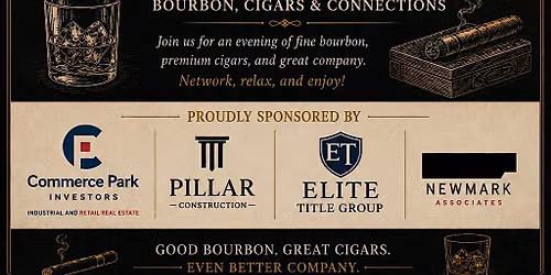 Bourbon & Cigar Night at Commerce Park Investors