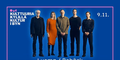 Kulttuuria kylill\u00e4 x Luoma: Koko perheen Jazz Suomi 100 \u2013juhlakonsertti 