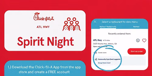 SPIRIT NIGHT - CFA ATL HWY