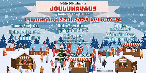 Hauhon S\u00e4\u00e4st\u00f6kulman joulunavaus