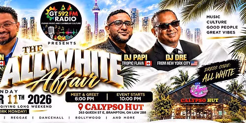 GT592FM Radio Presents: The All White Affair