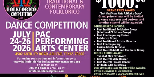 WTS Traditional & Contemporary Folklorico Competition