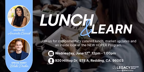 \ud83c\udfe1 Realtor Lunch & Learn: The NEW HOPER Program + Market Update