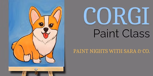 Corgi Paint Class