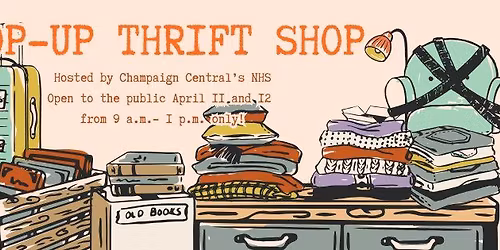 Champaign Central NHS' Annual Thrift Store!