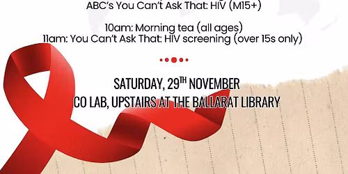 World AIDS Day morning tea