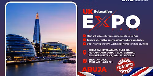 UK EDUCATION EXPO 2026 | CHELSEA HOTEL | ABUJA.