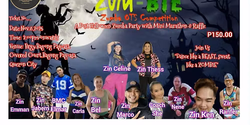 G-fourz presents ZUM-BIE "A post halloween OTS Competition"