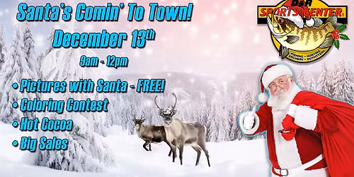 SANTA'S COMING TO TOWN