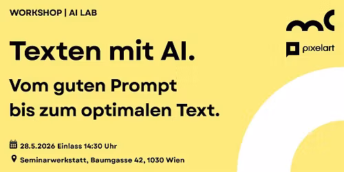 Texten mit AI. Vom guten Prompt bis zum optimalen Text.