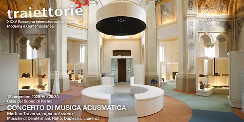 Concerto di musica acusmatica - Traiettorie 2025