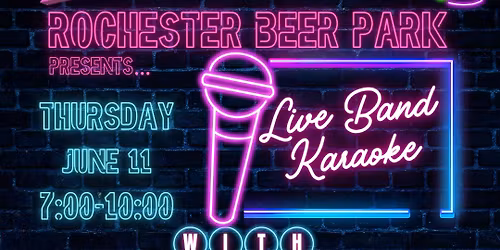 Live Band Karaoke at Rochester Beer Park