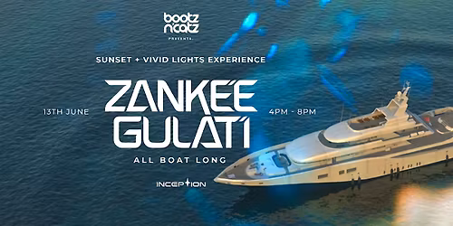 Zankee Gulati 'All Boat Long' | Sunset + Vivid Lights Sydney