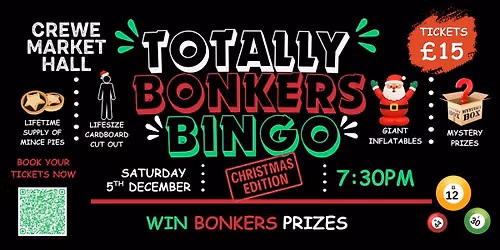 Totally Bonkers Bingo - Christmas Edition