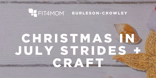 Christmas in July Strides + Craft