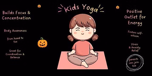 Halloween Kids Yoga at Cooper's Landing with Sarah's Yoga Studio