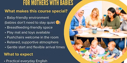 Free English Classes for Mothers & Babies - Cambridge