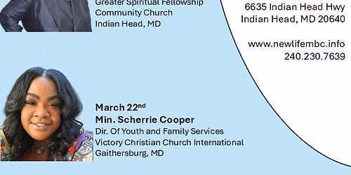 Women's History Month Guest Preachers