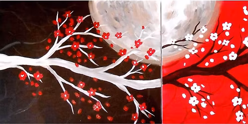 Paint and Sip Event: Midnight Moon (Date Night)