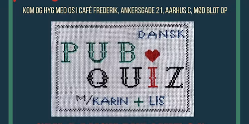 Fredagsbar og gratis dansktalende pubquiz