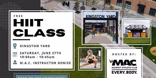 HIIT at The Yard (Kingston Yard)