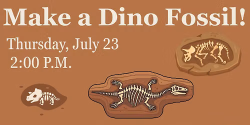 Make a dino fossil