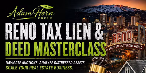Reno Tax Lien & Deed Masterclass