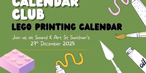 Lego Printing Calendars \u2013 Session 1 (Free Family Activity)