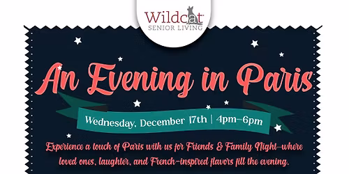 An Evening in Paris - Friends and Family night