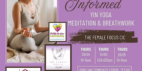 Trauma-Informed Yin Yoga, Meditation & Breathwork (Women\u2019s Session)
