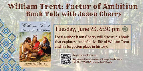 William Trent: Factor of Ambition Book Talk with Jason Cherry