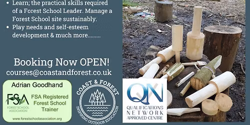 Forest School Leader Training Level 3 QNUK (RQF)