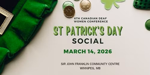 St Patrick\u2019s Day Social