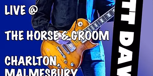 Natt Davies Live at The Groom