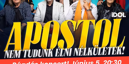 R\u00c1AD\u00c1S KONCERT \u203c\ufe0f Apostol - Nem tudunk \u00e9lni n\u00e9lk\u00fcletek - Eger
